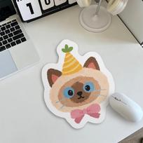 Thickened Cartoon Mouse Mat Cute Cat Girls Mousepad Creative Cute Mouse Pad  Universal 2