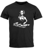 Mona Lisa Techno Festival DJ Electronic Music Rave Fashion Mens T-Shirt XL