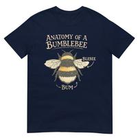 Anatomy Of A Bumblebee Vintage Style Bee TShirt S