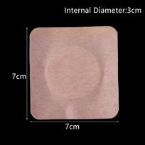 50Pcs Replacement Empty Disposable Navel Stickers Castor Oil Pack Self-Adhesive Button Protectors Universal Seepage Resistant B3