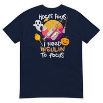 Type 1 Diabetes Hocus Pocus I Need Insulin To Focus Boys Tshirt S