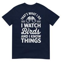 Bird Art For Unisex Unisex Kid Bird Watching Birding Birdwatcher TShirt S