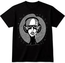Music Lover T Shirt Retro DJ Headphones Woman Face Graphic Tee Festival Top XXXXL