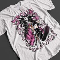 Demon Slayer Shirt Nezuko TShirt Tanjiro KNY Anime Zenitsu Top Akaza Muzan Tee M