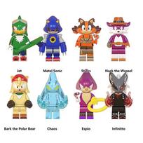 (8 VNT. Sonicas Ežys-C) 24VNT Sonic the Hedgehog Minifigūrėlės Tinka Lego Vaikų Žaislas Dovana 8PCS Sonic The Hedgehog-A