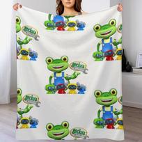 geckos garage Mesti pledai Pledai kūdikiams Antklodė dekoratyviai sofai kūdikiams Pledai 100X130CM gray