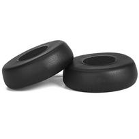 1 Pair Protein Leather Earphone Cushions for Jabra evolve 75 75+ / 75 UC / 75MS Noise Cancelling Non-Perforated