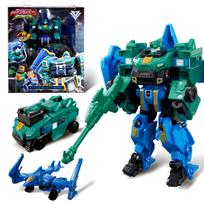 Quantum Heroes Dinoster 2-IN-1 Stego Blast Wing Transformuojamas iš automobilio į robotą Veiksmo figūrėlė Anime Deformuojamas Vaikų žaislai Dovana