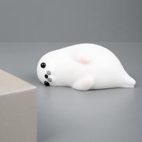 Realistic Mini Seal Slow Rebound Squishy Decor Squeeze Toy For Adult Office Daily Travel Stress Relief Accessory balta