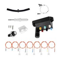 For Weber For Genesis II 330335 430435 Compatible Igniter Kit 6-Outlet Ignition System ABS Housing Copper Core Electronics Black China Mainland