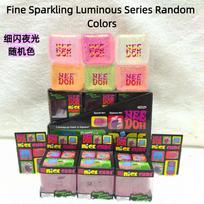 Schylling Needoh Nice Cube Squishy Streso žaislas Šviečiantis tamsoje Lėtai atšokantis Blizgantis Sensory Relief Suaugusiųjų dovanoms