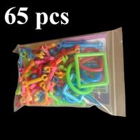 Colorful assembly smart stick puzzle toys, 3D puzzle assembly sticks, children's educational toys DIY gifts