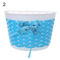 Bag Hanging Retro Tassels Scooter Handlebar Basket Children Bicycle Storage Bike Front Carrier 2