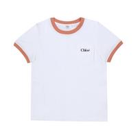 Chloe Kids Ringer T shirT C20860 117  adulT Size Available C20860 117 (10A)