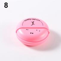 Multi-function Round Pocket Earphone Case Wire Cable Organizer Data Line Box Jewelry Protective 8