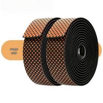 Dual-Color Shock-Absorbing, Anti-Slip, Stain-Resistant, Breathable, Washable Mountain Bike Handlebar Tape for Comfort 2 rolls/box