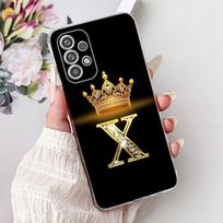 For Samsung Galaxy A23 A33 A53 A73 5G Case New Crown Letters Cover Soft Silicone Case For Samsung A23 A 33 73 Galaxy A53 5G Bags Galaxy A23 5G