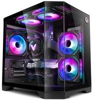Vibox IV-604 Žaidimų kompiuteris • Ryzen 7 5700X 4,6 GHz • AMD RX 9060 XT 8GB • 16GB RAM • 1TB SSD • Windows 11 • WiFi 6 + Bluetooth 5.4