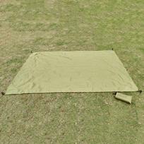 High Quality Ultralight Tent Floor Tarp Portable Foldable Oxford Cloth Picnic Mat with Sack Beach Tarp Camping Hiking žalia