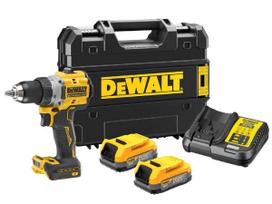 DeWalt DCD800E2T-QW 18V XR PowerStack akumuliatorinis gręžtuvas-suktuvas su 2 akumuliatoriais