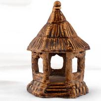 Succulent Landscape Rockery Bonsai Model Gazebo Small Ornament Miniatures Figurines Ceramic Craft 6