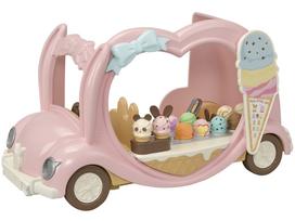 Sylvanian Families Amusement Park Shop Ice Cream ST Mark Certified Ages Toy Dollhouse Sylvanian Families Epoch [Happy Wagon] Mi-89 3+ Co., Ltd.