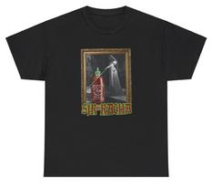 Sir Racha Sriracha T Shirt Funny Hot Sauce Meme Pun Silly Weird Dumb Humor Tee S