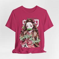 Nezuko Anime Tee Japanese Graphic Shirt Unisex Manga TShirt for Anime Fans S