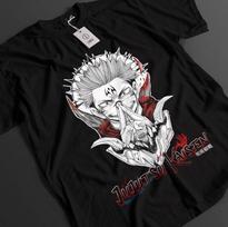 Jujutsu Kaisen Shirt Sukuna TShirt Gojo Itadori Megumi Top JJK Anime Unisex Tee S