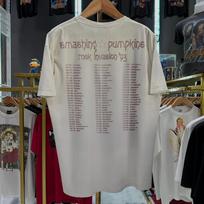 1993 Smashing Pumpkins Rock Invasion Tour Promo Washed T-Shirt White XXL S