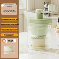 Compact Hand-Crank Ice Shaver for Soft Snow Ice No Specific Size