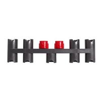 Nine-hole Accessory Bracket for Dyson V7 V8 V10 V11 V15 Vacuum Cleaner Hanger Base Brush Tool Storage Equipment Shelf Holder 1PC šviesiai pilka spalva