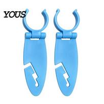 Boat Paddle Clip 2/4Pcs Kayak Board Fixing Clip, Universal Holder Holder, Plastic Clamp, Accessory ABS 2pcs mėlyna