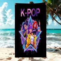 1Pc Toalla K-Pop Idol Girl Group Beach Towel Microfiber Soft Quick Dry Gym Sports Towel Bath Towel For Bathroom Swimming Outdoor 40X60CM