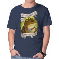 Unisex Crew Neck T-Shirt All Glory To The Hypnotoad Graphic Short Sleeve Casual Tee XXXL