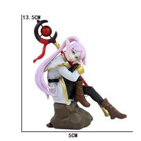 13.5cm Frieren: Beyond Journey's End Anime Figure Sitting Fern Action Figures Frieren Noodle Stopper Figure Collection Model Toy