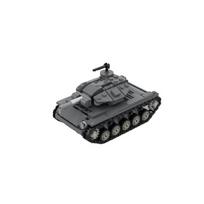 Military Series Archer Self-Propelled Anti-Tank T49 Light Tank Building Blocks Educational Toys Children's Day Gifts Diy Models