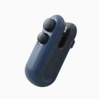 1pc Mini Heat Sealer, Handheld Bag Sealing Machine, Portable USB Rechargeable for Snacks Chips Food Packaging mėlyna