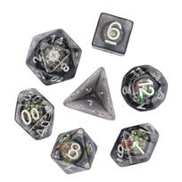 Cusdi Compass DND Dice Set 7Pcs Polyhedral Dice - Unique Moving Compass Core for Tabletop RPG AdventuresTabletop Games