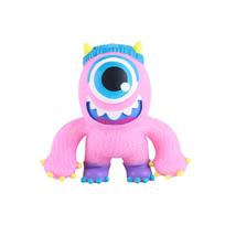 Adorable Cartoon Monster with Big Eyes: Cute Prank Toy for Stress Relief and Squeezing Fun—For Adults—Factory Direct Sales tamsi chaki spalva