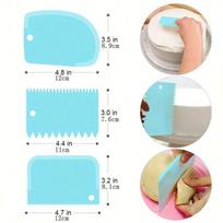 Adjustable Kitchen Turning Sugar Leveling Device Cake Decorating Cake Spatula DIY Food Grade Plastic Cake Kitchen Pastry Tools