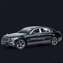 1:24 Mastelio S400L GLS600 Lydinio Automobilių Modeliai Žaislai Ratų Traukimo Atgal Transporto priemonės Modelis Garsas Šviesa Žaisliniai Automobiliai Berniukams Šventės Dovanos gray
