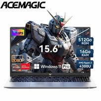 ACEMAGIC PC Nešiojamas žaidimų kompiuteris AMD Ryzen 4300U(4 branduoliai/4 gijos, iki 3,7 GHz)-Radeon Vega 5 | 16GB RAM 512GB SSD Nešiojamas kompiuteris, Windows 11