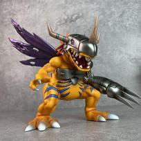 2 types 19cm Anime Digimon Adventure Figure Blue Metal Greymon Action Figures Pvc Statue Collection Model Toys Gifts