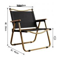 Portable Kermit Folding Chair with Backrest and Lumbar Support - Perfect for Camping, Beach, and Outdoor Use juoda