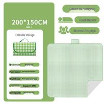 Portable Moisture-Proof Picnic Mat - Ideal for Camping, Outdoor Events, and Spring Outings