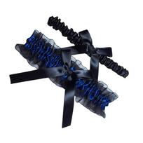Kojų lankas Garteriai Nuotakos Vestuvių Diržai Dekoras Perliniai Nėriniai Nuotaka Elastingumas 16X3CM black