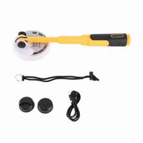 Waterproof Metal Detector Rechargeable Submersible Metal Detector 2 Keys Control with Vibration for Outdoor Treasure Hunt