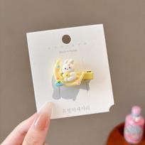 Summer Dopamine Girl Hairpin Cute Atmosphere Bangs Hairpin Sweet Side Broken Hair Clip Hair Accessories Headgear *10pcs