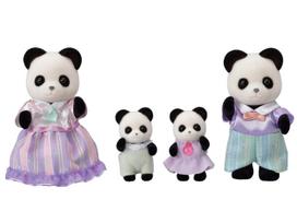 Sylvanian Families Doll Set ST Mark Ages 3 and Toy Epoch [Panda Family] FS-39 Certified, Up, Dollhouse, Co., Ltd.